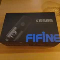 【未使用・内箱未開封】FIFINE K669B USBコンデンサーマイク 黒のサムネイル