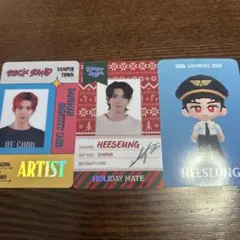 ENHYPEN WORLD ポップアップ　spカード　ヒスン