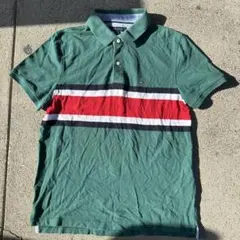 め*い様 TOMMY HILFIGER カスタムフィット ポロシャツ L