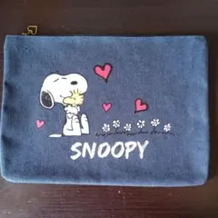 ☆スヌーピー デニム風ポーチ ☆