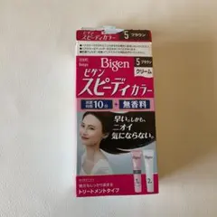 ホーユー ビゲン スピーディカラー クリーム 5 ブラウン 白髪用