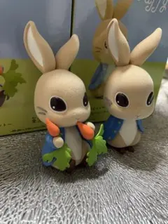 ピーターラビット Fluffy Puffy フィギュア 2体セット