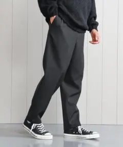H BEAUTY&YOUTH WORSTED WOOL EASY PANTS M