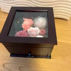 プリザーブドフラワー　ジュエリーケース　小物入れ　収納　インテリア