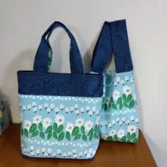 ☆No.14 kippisハンドメイドトートバッグとエコバック