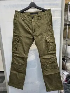 roar ロアー カーゴパンツ カーキ 日本製 2のサムネイル