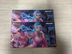 ワンピースカードゲーム オフィシャルプレイマット ビビ マットのみ 2セット