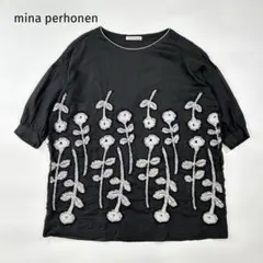 ミナペルホネン 半袖ブラウス piha - メルカリ