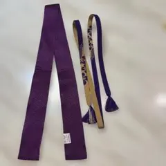 重ね襟　帯締め　セット