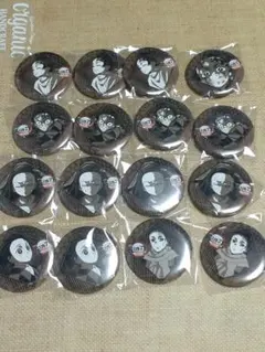 鬼滅の刃 ダイニング お楽しみくじ 缶バッジ 竈門家セット