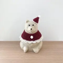 しろくま貯金箱 着せ替え サンタ クリスマス