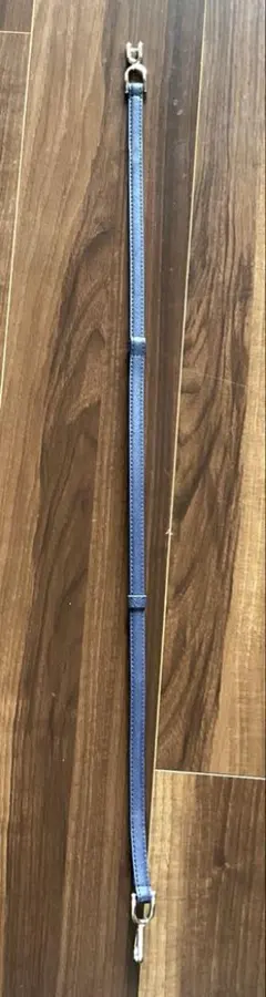 レザー製ベルト 青