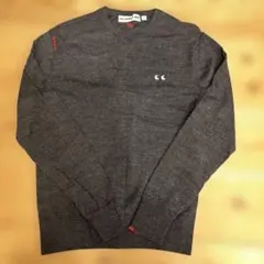 ユニクロ　ANYA HINDMARCH ダークグレー セーター M