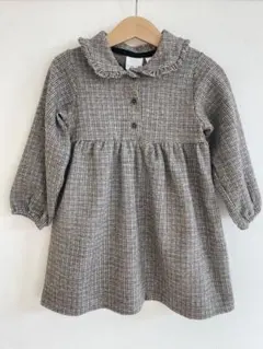 zarababy テクスチャー ワンピース 3-4y 104cm ザラ