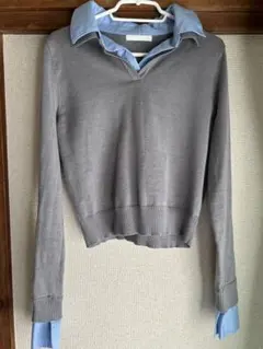 Chico 襟付きポロニット