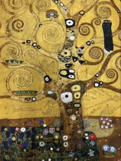 Robert Kaufman クリムト　パネル生地　生命の樹