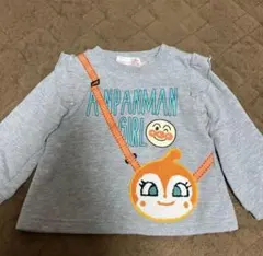 アンパンマン ドキンちゃん 長袖Tシャツ 80cm 薄手のトレーナー