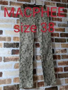 MACPHEE マカフィーレディース　ペイズリー柄スキニーのサムネイル