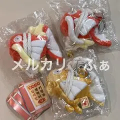 韓国限定 3種 コイキング キーホルダー ガチャ ポケモン - メルカリ