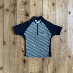 [USA製] 90s Cannondale 総柄サイクルジャージ M ブルーラグのサムネイル
