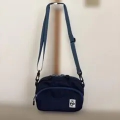 CHUMS ネイビー　ショルダーバッグ