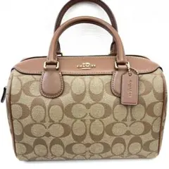 ✨未使用級✨COACH シグネチャー柄 2WAYハンドバッグ♧