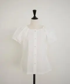 ohga HANABIRA 完売 ブラウス ホワイト - メルカリ