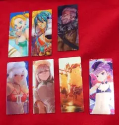 FGO 最終再臨展 編成画面風カード アーチャー 7枚セット