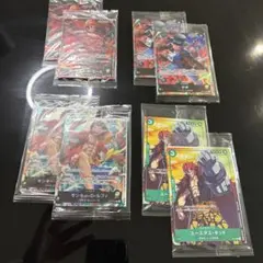 【未開封】ワンピースカード　ルフィ　サボ　エース　　キッド限定プロモ未開封