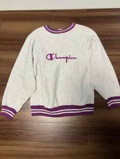 Championリバースウィーブ 90s 刺繍ロゴ リブライン 目無し