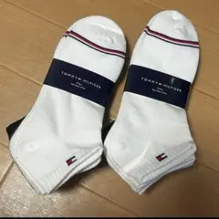 トミーヒルフィガー メンズ ソックス size25-27 新品 即日発送可能