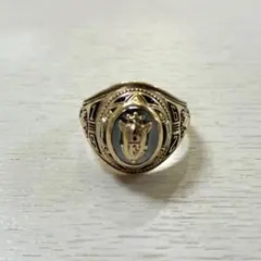 1956年ヴィンテージハイスクールリングパール10Kカレッジリング クラスリング 1956年ヴィンテージハイスクールリングパール10Kカレッジリング クラス