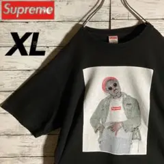 【オーバーサイズXL】シュプリーム☆センターロゴ　Tシャツ　アンドレ　入手困難