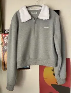 GROVE 韓国 襟付きスウェット