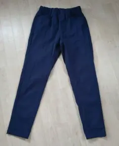 ストレッチテーパードパンツ【ネイビー】美品