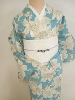 大塚呉服店 2025SS オリジナル浴衣 すずらん/クリームミント - メルカリ