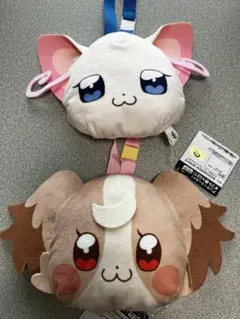 わんだふるプリキュア　こむぎ　ゆきちゃん　バック2個セット♡