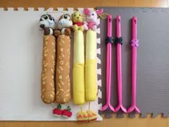 ディズニー　チップとデール　くまのプーさん　消臭ブーツキーパー　セット売りのサムネイル