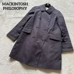 MACKINTOSH PHILOSOPHY✨ステンカラーコート ダブルブレスト