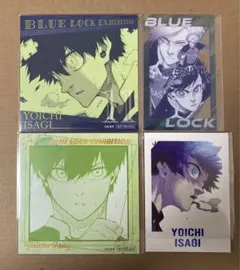 ブルーロック展　コースター　クレープ　ぱしゃこれ39 クリアカード　潔　カイザー