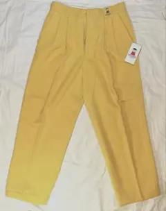 新古品★ Picone club コーデュロイ ワイド 栗色 W32頃 日本製