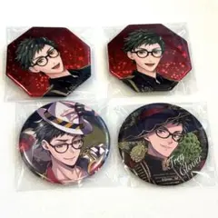 ツイステ　トレイ　缶バッジ