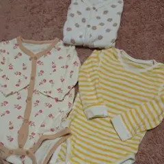 長袖ロンパース肌着【70～80】