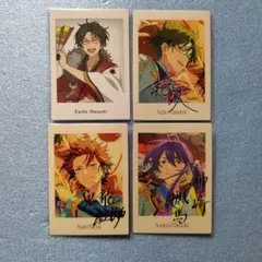 あんスタ 展示会 10周年 ぱしゃっつ 特典 敬人 紅郎 颯馬 4点