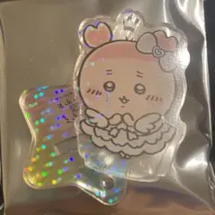 超まじかるちいかわ ホログラムアクリルキーホルダー 古本屋　カニ