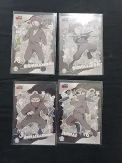 忍たま乱太郎 忍たま クリアカードコレクションガム2 タソガレドキ　セット