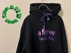 a few good kids パーカー ブラック×パープル