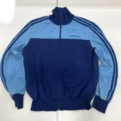 adidas トラックジャケット 80s 万国旗タグ シミあり