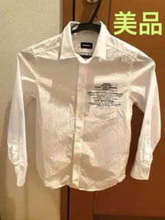 ★美品★DIESEL 白シャツ 8歳サイズ