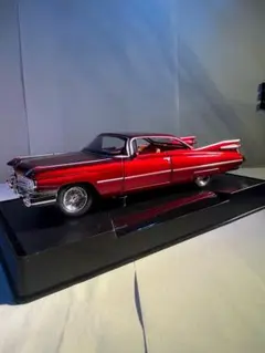 M&M's ブルー 1956キャデラック エルドラド ダイキャストカー ミニカー
